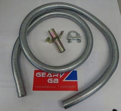 2 METRE  Honda GX240 - GX390 STAINLESS STEEL Extension Exhaust Kit for Engines 