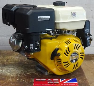 Villiers G420 QXE4 14HP Electric Start Keyway Shaft Engine