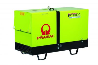 Pramac P11000 Single Phase Diesel Silent Electric Start 230v / 110v