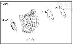 Briggs & Stratton XR1450 Carburettor Assembly 592594