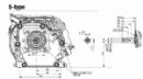 Honda GX160 SX4 20mm Keyway Shaft Engine